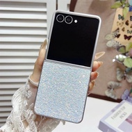 For Samsung Galaxy Flip Z 8 Glitter Laser Slim Phantom Case for Samsung Galaxy Z Flip 8 7 6 Flip8 Si
