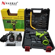 HARGA PROMO!! NANKAI Bor Tangan Batrai/bor Cas Murah Promo /bor Mini 1