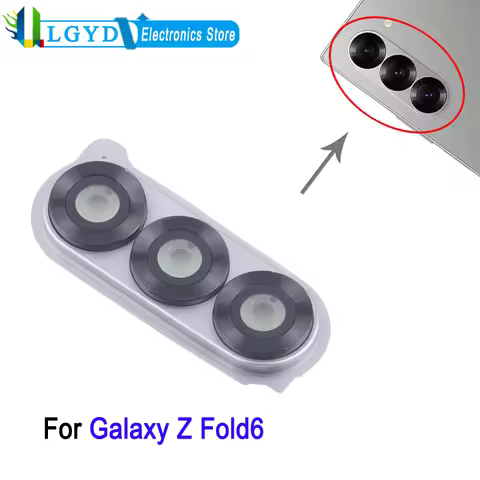 Fold6 Rear Camera Lens Cover with Glass For Samsung Galaxy Z Fold 6 5G SM-F956B