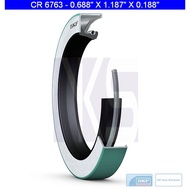 SKF CR 6763 - CRW1 Rotary Shaft Seal NBR ( 0.688" x 1.187" x 0.188" ) CRW / SB / SB2 / Radial Oil Se