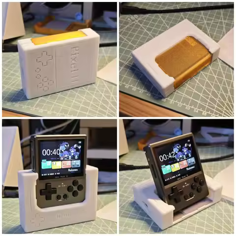 For Gkd Pixel 2 Handheld 3in1 Magnetic Storage Box Protective Case Handle Bracket Gamepad Handheld G