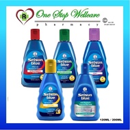SELSUN SYAMPU ANTI KELEMUMUR BLUE PRO 120ML / 200ML / SYAMPU KAWALAN MINYAK LANJUTAN 120ML
