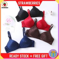 Women NY Size 34-38 B Cup Non-Wired Bra Lingerie Baju Dalam Wanita Perempuan [L34739]