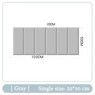 1.7*4 ฟุต บุผนังกันกระแทก หนังPVCหุ้มฟองน้ำ หนาพิเศษ เบาะติดหัวเตียง wall pad วอลเปเปอร์3มิติ โฟมกัน