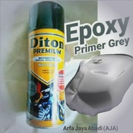 Cat Diton Premium 9120 Epoxy Primer Grey Cat Dasar Dasaran Epoxy Poksi Abu Abu Warna Dasar Motor Mob