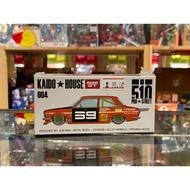 KAIDO HOUSE X MINI GT DATSUN 510 PRO STREET SK510 ORANGE