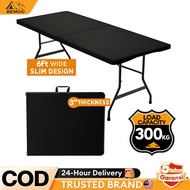 6ft Folding Table Meja Lipat Heavy Duty Banquet Table Outdoor Event Catering Dining Buffet Meeting E
