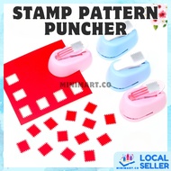 Stamp Shape Stamp Pattern Puncher Craft Punch Embossing Machine Round Hole Punch Toothed Puncher Emb