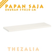 Wall SHELF only shelf board 59x20cm