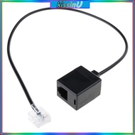 kiss RJ45 To RJ11 Adapter Cord Ethernet RJ45 Male To Telephone RJ11 Female Converter For Telecommuni