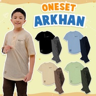 Vitto Kidswear - Set Arkhan setelan kaos muslim anak laki-laki setelan anak laki laki koko set anak
