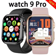 2024 Watch 9 Mini Smart Watch Men Blood Glucose BT Call NFC Always On Display Fitness Women Series 8 Smartwatch For Android IOS