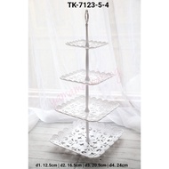 TK-7123-5-4 Cupcake stand cake tier dessert table box cake plate (tk)