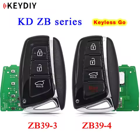 KEYDIY Universal ZB Series Remote ZB39-3 ZB39-4 KD Smart Key for KD-X2 KD Car Key for Hyundai