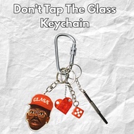 GANTUNGAN Tyler, The Creator Don't Tap The Glass Keychain + Dice Keychain Carabiner Set | Acrylic Di