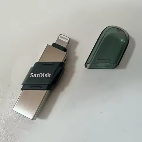 SanDisk USB Flash Drive iXpand Flash Drive Flip OTG Lightning 128GB 256GB Pen Drive MFi For iPhone &