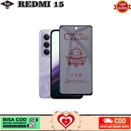 Tempered Glass Privacy Anti Spy REDMI 15 Screen Protector