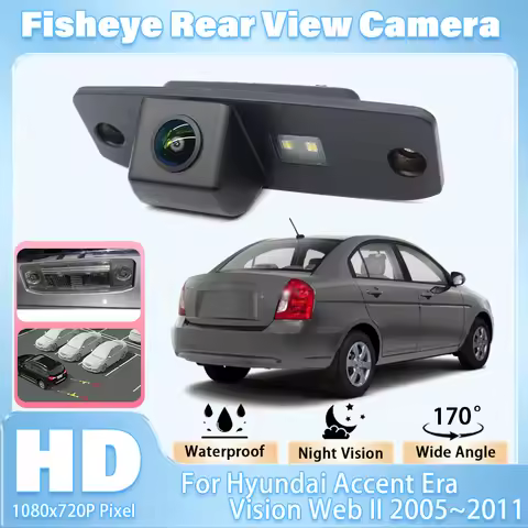 Car Rear View Back Up Reverse Parking Camera For Hyundai Accent Era Vision Web II 2005 2006 2007 200