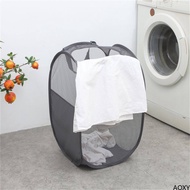 MYLife Angbon Foldable Pop Up Mesh Washing Laundry Basket Storage Bag【AOXY】