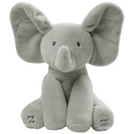Bébé GUND Animated Elephant Flappy Plush toy gray12Inch OH7B