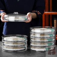 Tea Caddy Tea Cake Storage Box Tea Box Transparent Pu'er Tea Storage Box Pu'er Tea Rack Tea Caddy Te