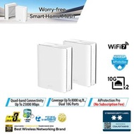 華碩 - [BE25000] ASUS ZenWiFi (BQ16) White BE25000 QUAD WiFi7 MESH (2 Pack)