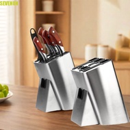 SEVENON Knives Holder, Drainage Floor-Standing Knives Storage Rack, Durable Anti-slip Space-Saving S