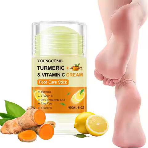 Foot Balm Professional Cracked Heel Repair Balm Stick Moisturizing Foot Balm, Rolls On, No Mess Like