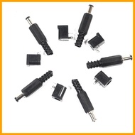 Set of 10 DC Jacks 5.5x2.1mm - 5 male Jacks and 5 female Jacks