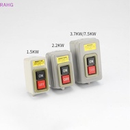 RAHG Start Button Switch AC380V Three-phase BS211B BS216B BS230B Motor Control Start Stop Switch NEW