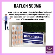 FPpharmacy Daflon 500mg 30 tablets. Expired date: 01/2027