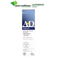 A+D Zinc Oxide Diaper Rash Treatment Cream - Kem chống hăm giảm tình trạng hăm tã 113g