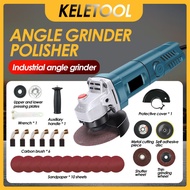 Electric Angle Grinder Machine Angular Grinding Cutting Grinding Metal Wood Small Hand Grinder With 