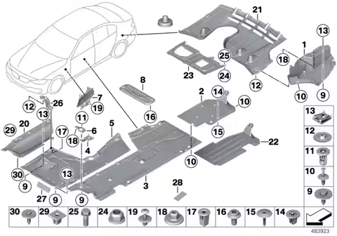OEM 1675200700 51757154142 74620-THA-H10 71175-3B4-H00 90871478 51757258048 51757258047 620232ZJ0A 5