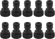 flexman 10 pcs G3/4 Plastic Garden Hose Quick Connect Fittings, Male Thread Garden Hose Quick Connec