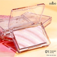 [CHUẨN THÁI] Phấn Bắt Sáng Odbo Glowing Skin Highlighter OD1304 Có Nhũ Cho Da Tươi Sáng Rạng Rỡ Thái