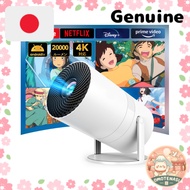 YOWHICK Projector for Home Use [Android TV Built-in · App Compatible · 270° Rotation] Compact Projec