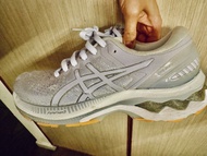 [9 成新.Size 6.5] Asics Gel-Kayano 27 Light Pale Purple Grey Running Shoes 