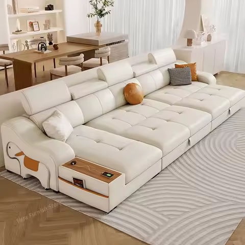 Postmodern New Couches Unique Waterproof Electric Designer Foldable Sofa Bed Modern Luxury Accent Se