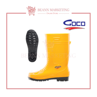 Goco 968 Black & Yellow Rain Boots | Rubber Boot | Kasut But Hujan Getah Hitam & Kuning I Wellington
