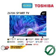 2023 NEW Toshiba QLED 65" Direct LED 4K 144Hz Quantum Dot 65 Inch Smart TV Gaming TV Television 65Z670MP