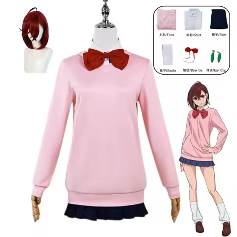 DAN DA DAN Momo Ayase Cosplay Costume Anime Hirabiro Aira Cosplay vêtements ensemble complet uniform