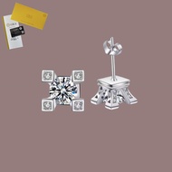 Including GRA Certificate Giwang Pt950 Platinum Moissanite 0.5 Carat