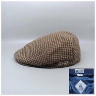 Topi Kangol Flatcap Tweed Wool Second Preloved Original 186