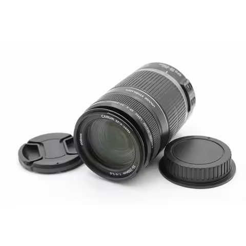 Canon EF-S 55-250mm f/4-5.6 IS Image Stabilizer Telephoto Zoom Lens