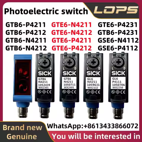GTB6-P4211 P4212 N4211 N4212 P4231 GTE6-N4211 N4212 P4211 P4212 P4231 N4112 P4112 Genuine SICK photo