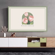 TV Cover Stylish TV Dust-Cover for 32-80In Screens, Universal Protector for Televisions and Monitors