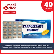 Biogesic 500mg - 40 TABLETS