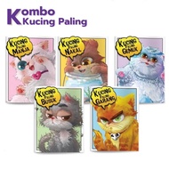Kombo 5 Buku : Siri Kucing Paling (Garang, Busuk, Nakal, Manja, Gemuk)
