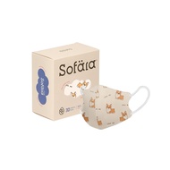 Sofara舒芙氧 嬰兒立體空氣口罩30入（0-18個月）-短腿柯基